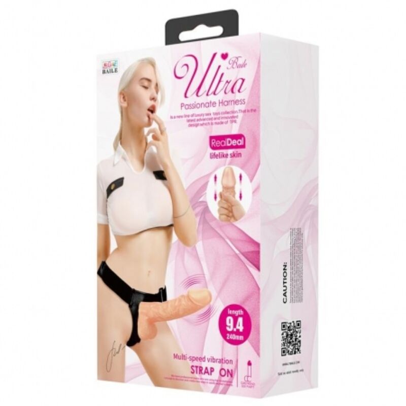 BAILE - ULTRA PASSIONATE HARNESS 24 CM NUDE