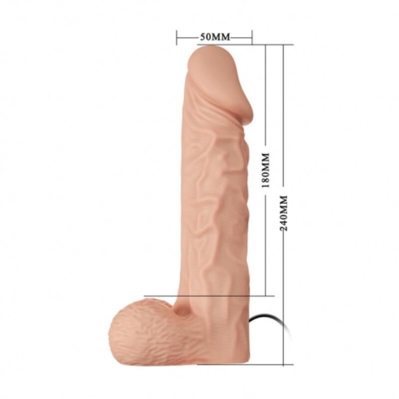 BAILE - ULTRA PASSIONATE HARNESS 24 CM NUDE