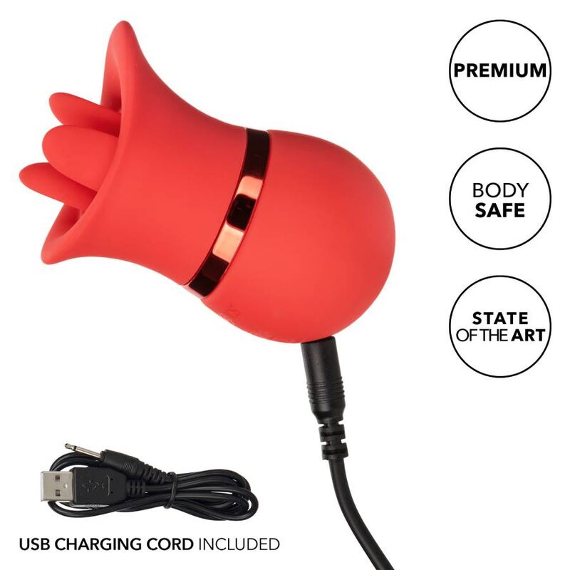 STIMOLATORE CLITORIDE CON ASPIRAZIONE E VIBRAZIONE FRENCH KISS