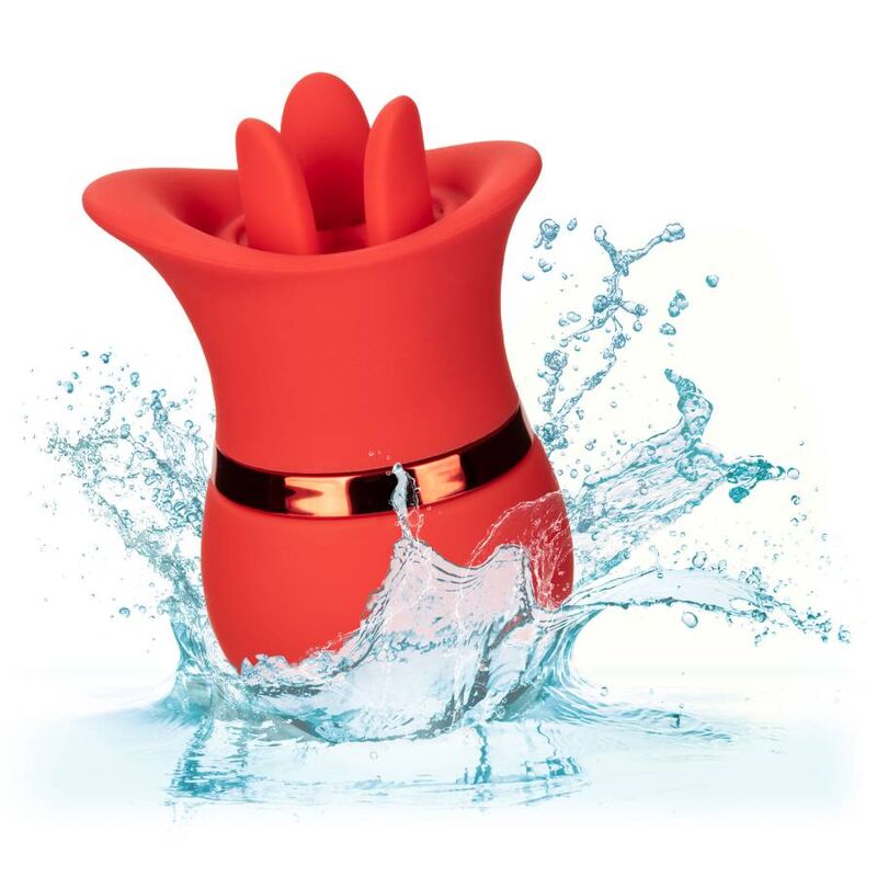 STIMOLATORE CLITORIDE CON ASPIRAZIONE E VIBRAZIONE FRENCH KISS