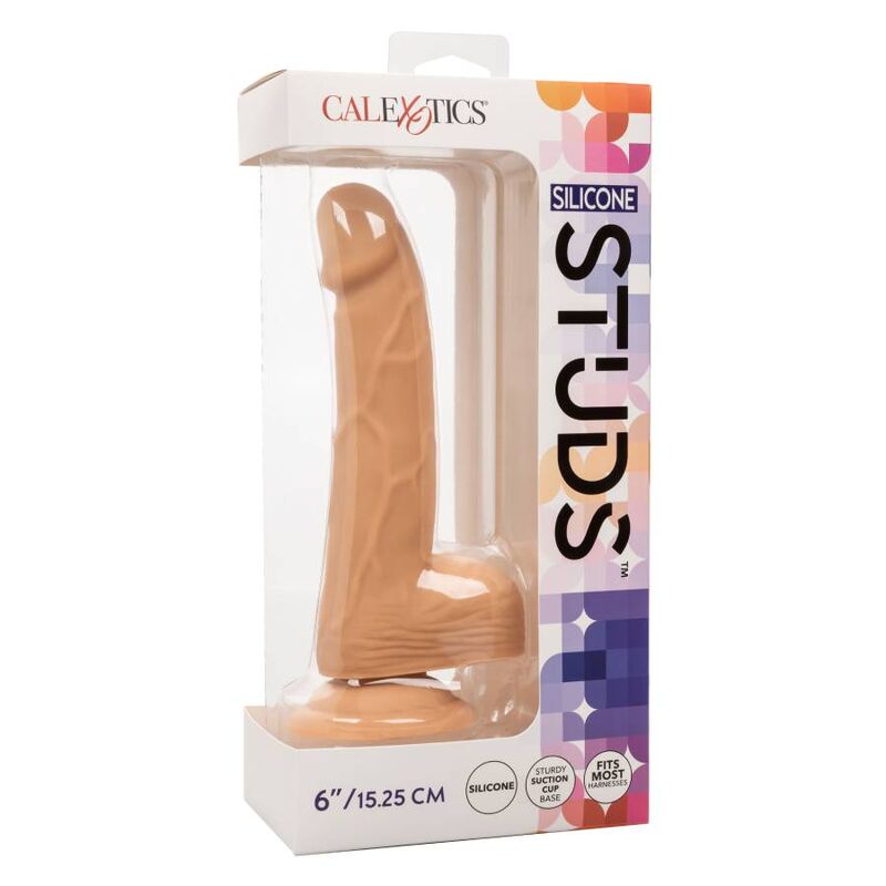 DILDO REALISTICO IN SILICONE 15,24 CM NUDE