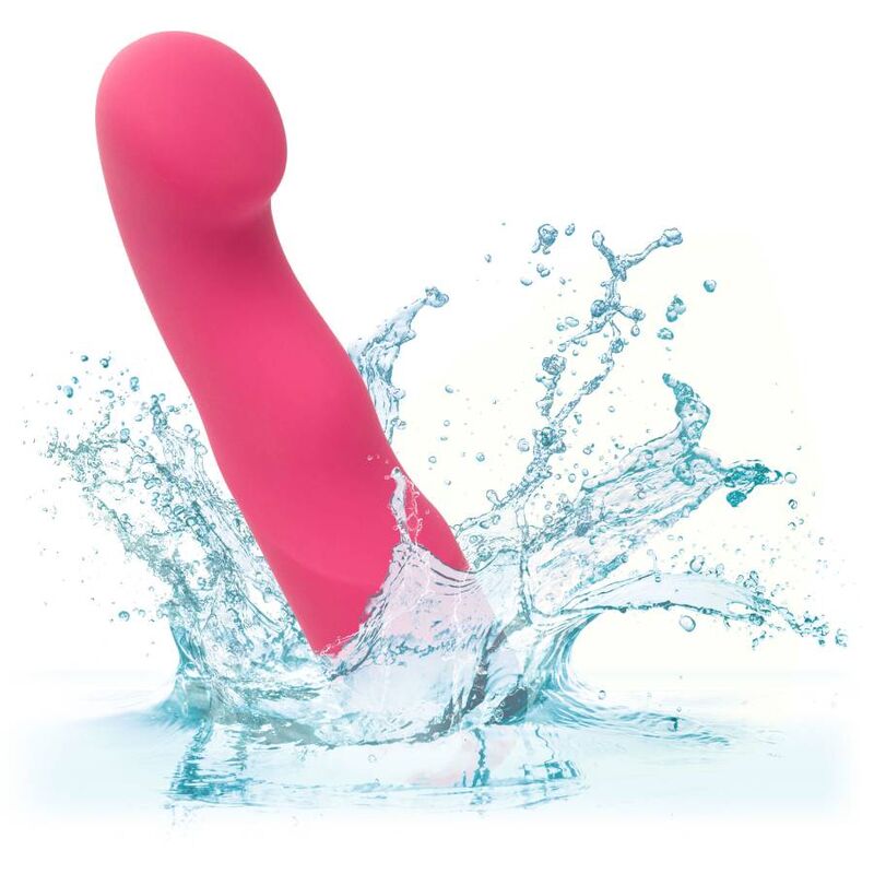 MINI VIBRATORE RICARICABILE CURVY, SILICONE LIQUIDO, 10 MODALITÀ VIBRAZIONE