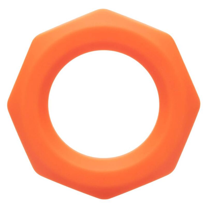 CALEXOTICS -  ALPHA SEXAGON ANELLO PENE ARANCIONE