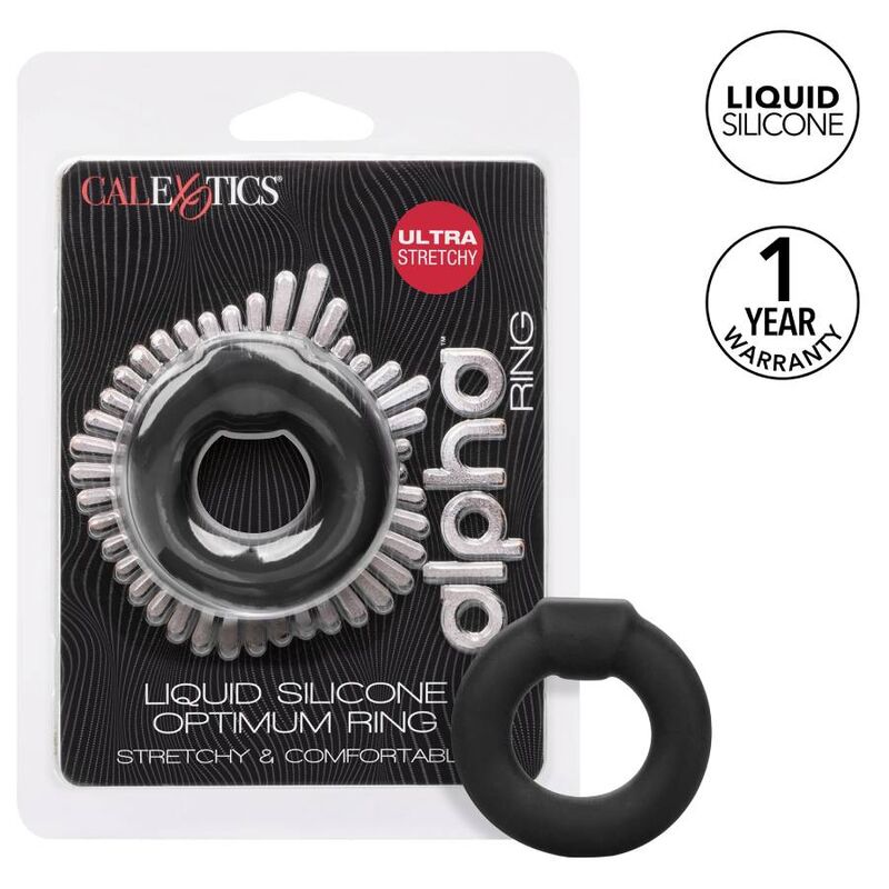 CALEXOTICS - ALPHA OPTIMUM ANELLO PENE NERO