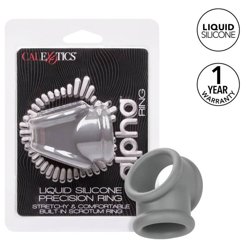 ANELLO PENE CLASSIC ALPHA PRECISION GRIGIO