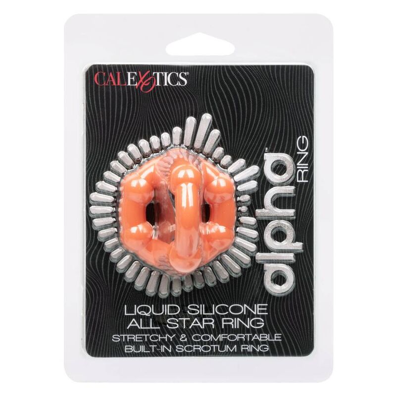 CALEXOTICS - ALPHA ALL STAR ANELLO PENE ARANCIONE