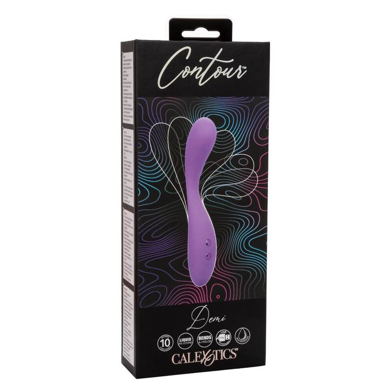 CALEXOTICS - CONTOUR DEMI VIBRATORE VIOLA