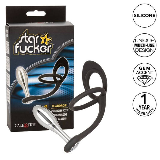 CALEXOTICS - STAR FUCKER TEARDROP PLUG ANELLO PENE CON PLUG