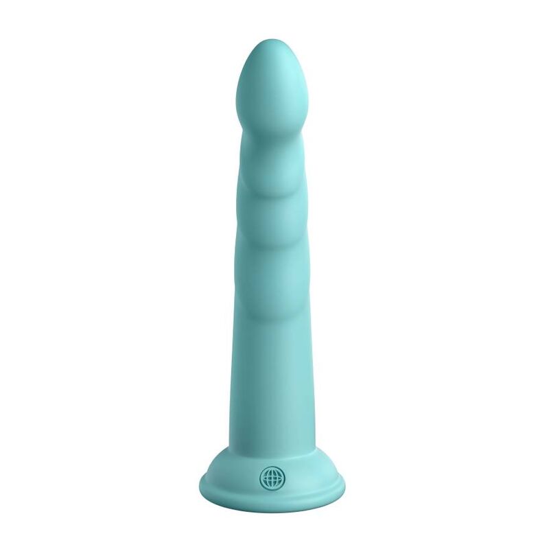 DILLIO - SLIM SEVEN DILDO VERDE  17,78 CM