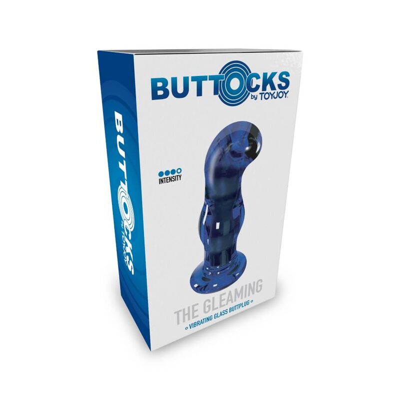 TOYJOY - THE GLEAMING VIBRATING PLUG ANALE VIBRANTE IN VETRO