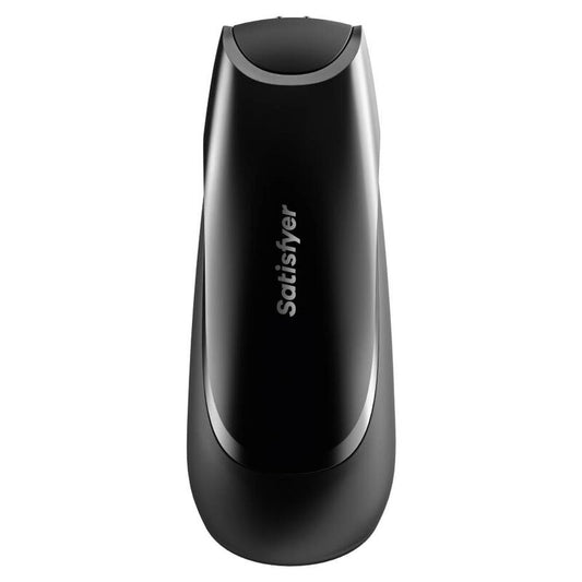 SATISFYER - MEN VIBRATION+ MASTURBATORE VIBRANTE CON APP NERO