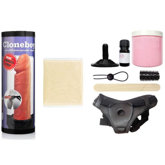 CLONEBOY - KIT CLONATONE DEL PENE CON DILDO E CINGHIA PER HARNESS