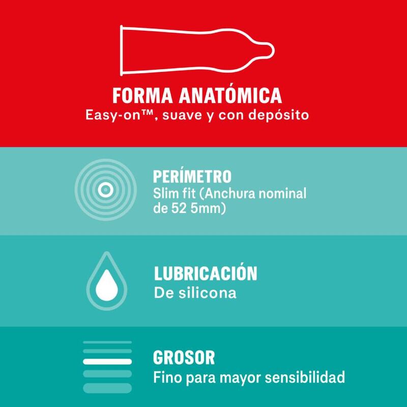 DUREX SENSITIVO SLIM FIT- PRESERVATIVI 10 UNITÀ