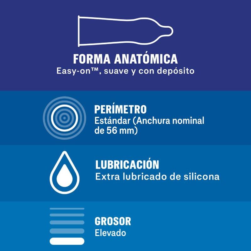 DUREX EXTRA SAFE  - PRESERVATIVI  12 UNITÀ
