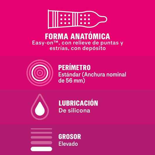 DUREX GIVE ME PLEASURE- PRESERVATIVI  12 UNITÀ