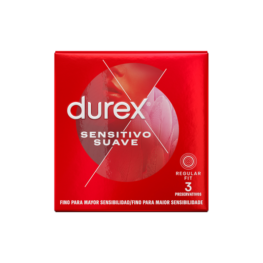 DUREX SOFT AND SENSITIVE - PRESERVATIVI 3 UNITÀ