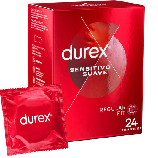 DUREX  SOFT AND SENSITIVE- PRESERVATIVI 24 UNITÀ