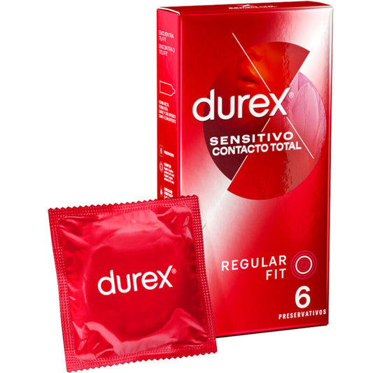 DUREX - SENSITIVE CONTACT TOTAL  6 UNITÀ