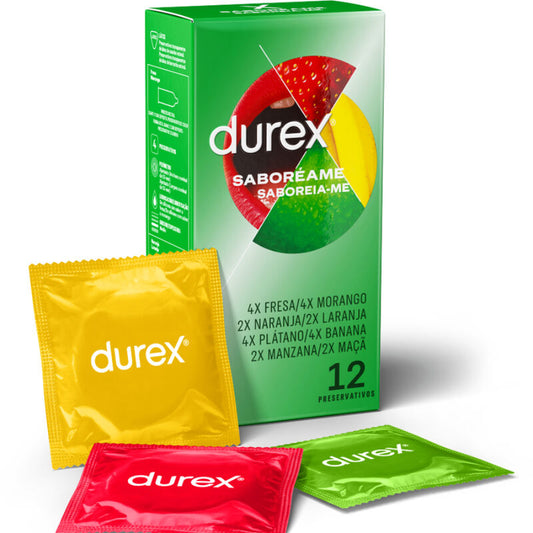 DUREX  TASTE ME - PRESERVATIVI AROMATIZZATI 12 UNITÀ
