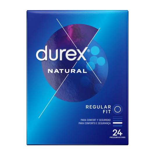 DUREX NATURAL PLUS - PRESERVATIVI 24 UNITÀ