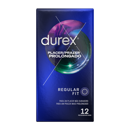 DUREX PLEASURE EXTENDED- PRESERVATIVI  RITARDANTI 12 UNITÀ