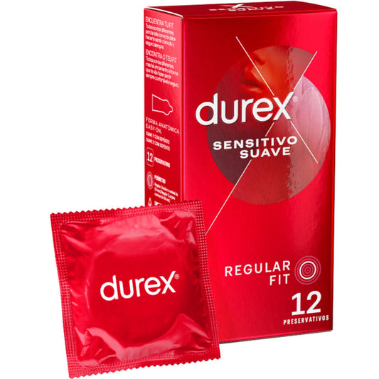 DUREX SOFT AND SENSITIVE - PRESERVATIVI 12 UNITÀ