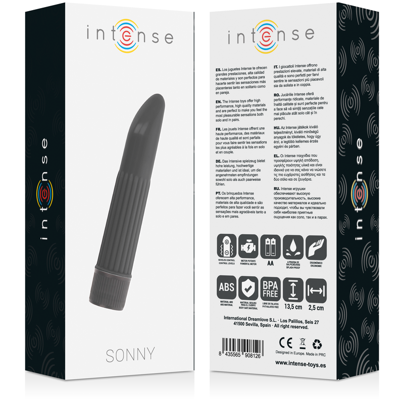 INTENSE -  SONNY VIBRATORE NERO