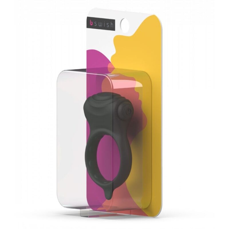 B SWISH - BCHARMED BASIC ANELLO PENE VIBRANTE NERO