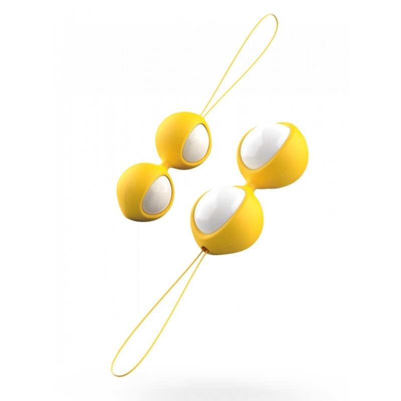 B SWISH - BFIT  PALLINE ALLENAMENTO PELVICO 4 PESI GIALLO
