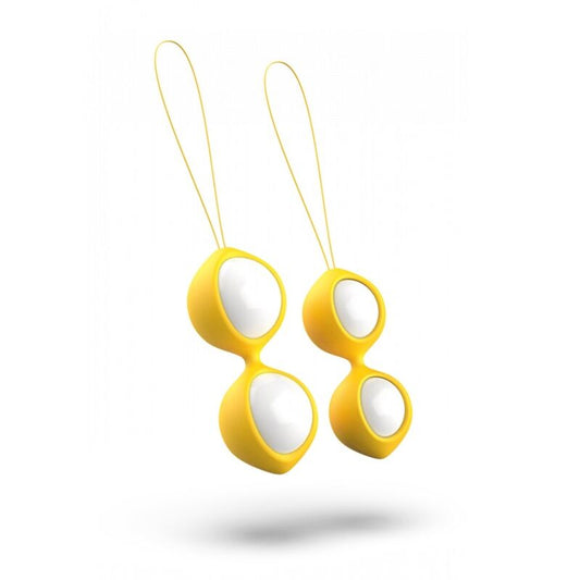 B SWISH - BFIT  PALLINE ALLENAMENTO PELVICO 4 PESI GIALLO