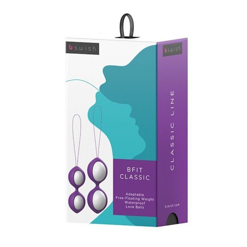 B SWISH - BFIT  PALLINE ALLENAMENTO PELVICO 4 PESI VIOLA