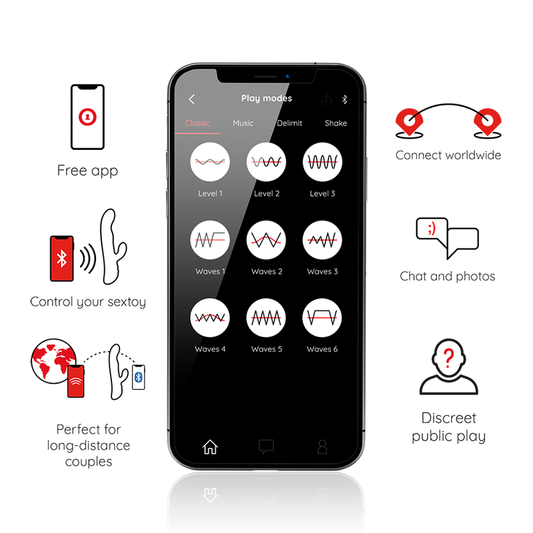 ONINDER - OSLO VIBRATORE CON  ROTAZIONE APP GRATUITA 