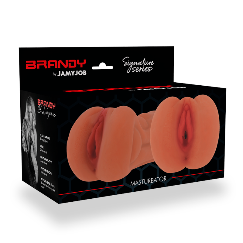 JAMYJOB SIGNATURE - BRANDY MASTURBATORE  CON VAGINA