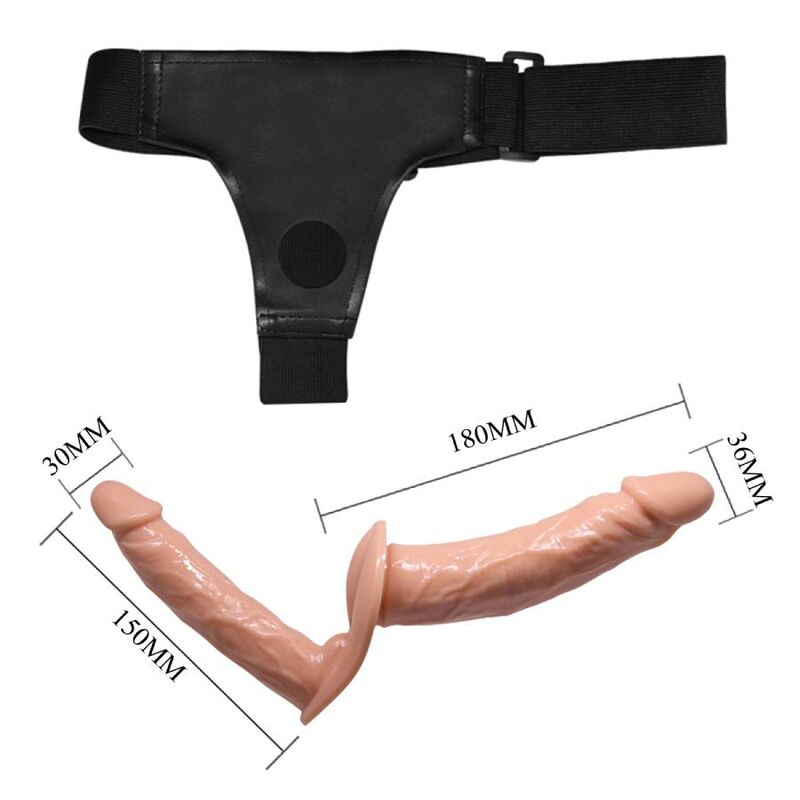 BAILE - ULTRA PASSIONATE HARNESS CON DILDO DOPPIO