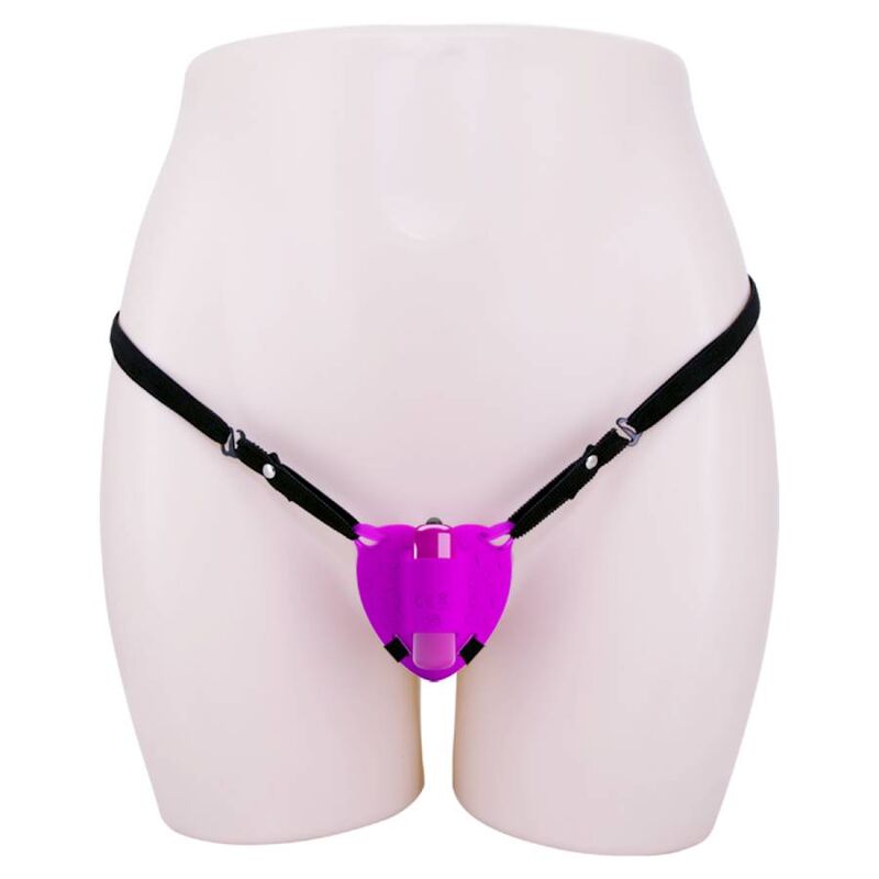 PRETTY LOVE - MASSAGGIATORE CLITORIDEO HEARTBEAT  10 FUNZIONI VIOLA