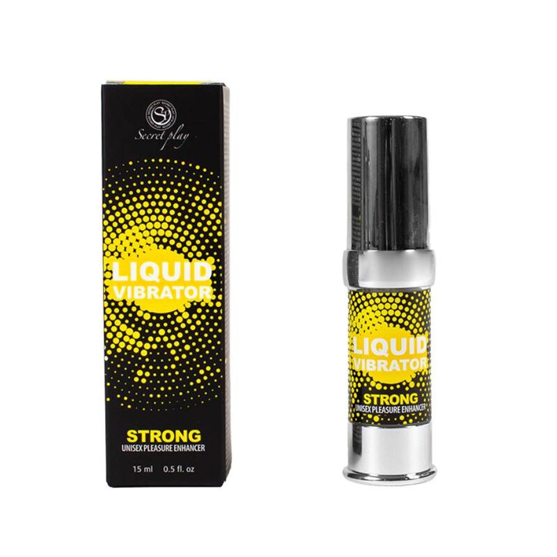 SECRETPLAY - STRONG VIBRATORE LIQUIDO STIMOLATORE UNISEX 15 ML