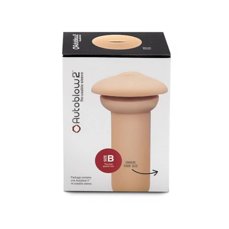 AUTOBLOW 2 - MANICOTTO CON BOCCA COMPATIBILI TAGLIA B