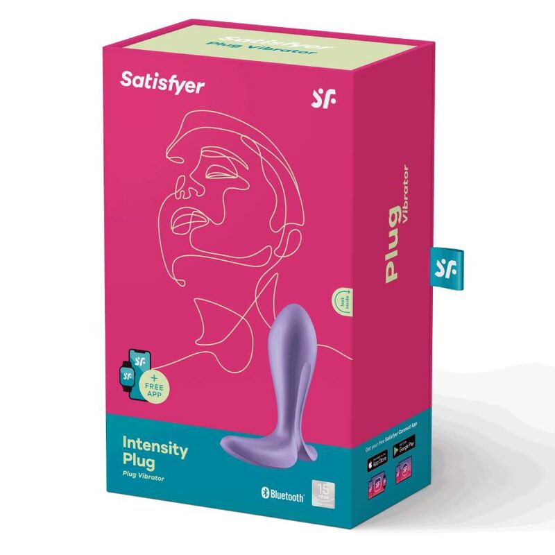 SATISFYER - INTENSITY PLUG ANALE VIOLA