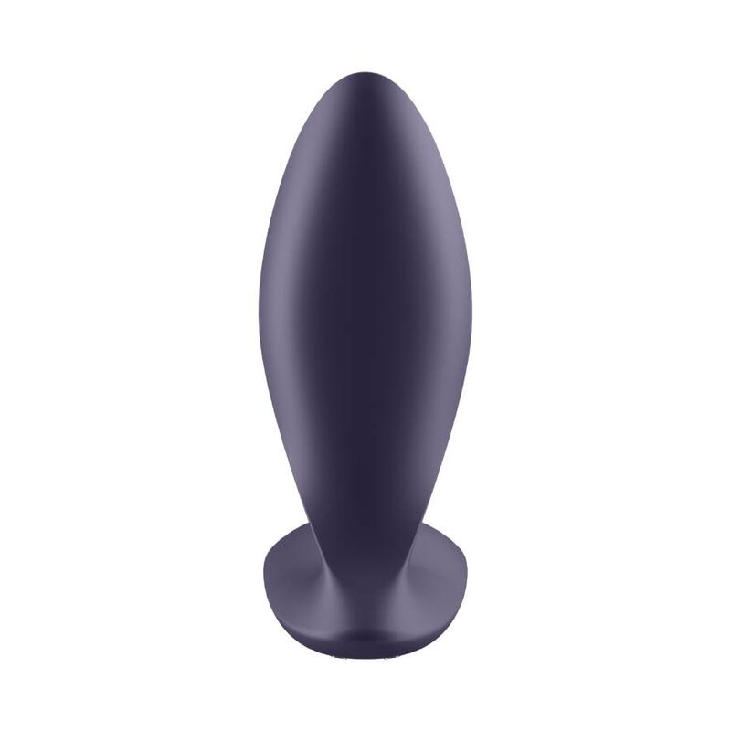 SATISFYER - POWER PLUG ANALE VIBRANTE CON APP VIOLA