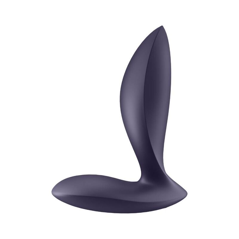 SATISFYER - POWER PLUG ANALE VIBRANTE CON APP VIOLA