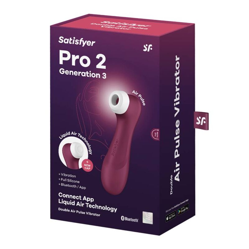 SATISFYER - PRO 2 GENERATION VIBRATORE SUCCHIA CLIRTORIDE CON BLUETOOTH E APP