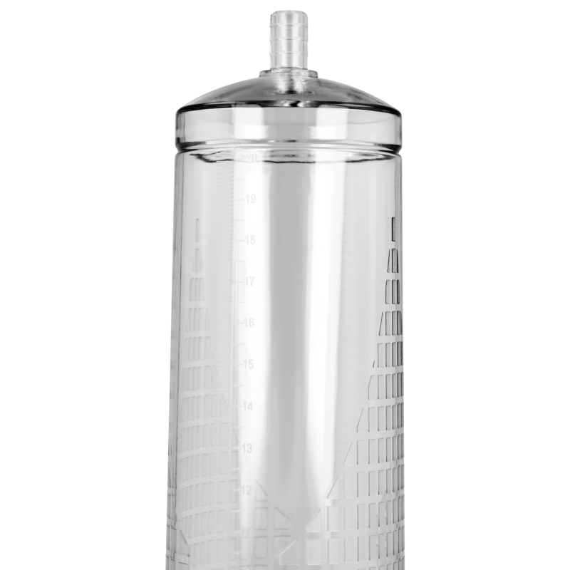 INTENSE - POMPA MOD 02 PER POTENZIAMENTO PENE TRASPARENTE