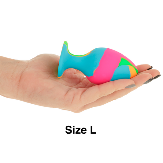 INTENSE - SET DI PLUG IN SILICONE MULTICOLORE