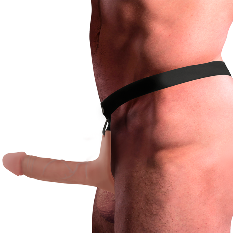 INTENSE - HARNESS CAVO CON DILDO IN SILICONE 16 X 3,5 CM