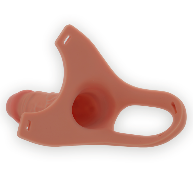 INTENSE - HARNESS CAVO CON DILDO IN SILICONE 16 X 3,5 CM