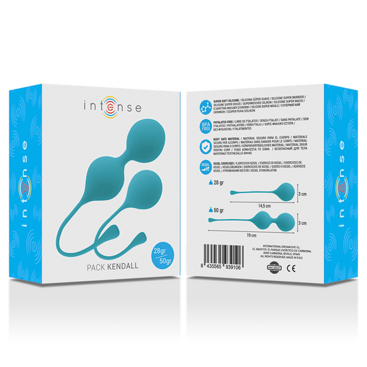 INTENSE - KENDALL SET PALLINE DI KEGEL BLU
