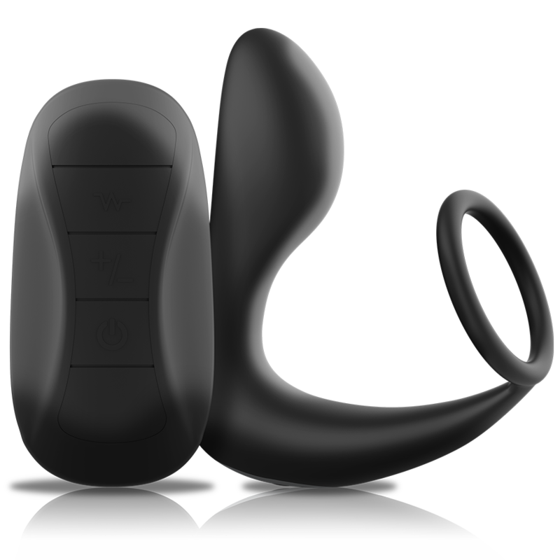 STIMOLATORE PROSTATA DOPPIO MOTORE, TELECOMANDO WIRELESS, 10 MODALITÀ VIBRANTI