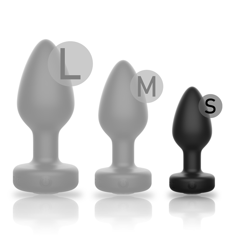 PLUG ANALE VIBRANTE, TELECOMANDATO, SILICONE PREMIUM