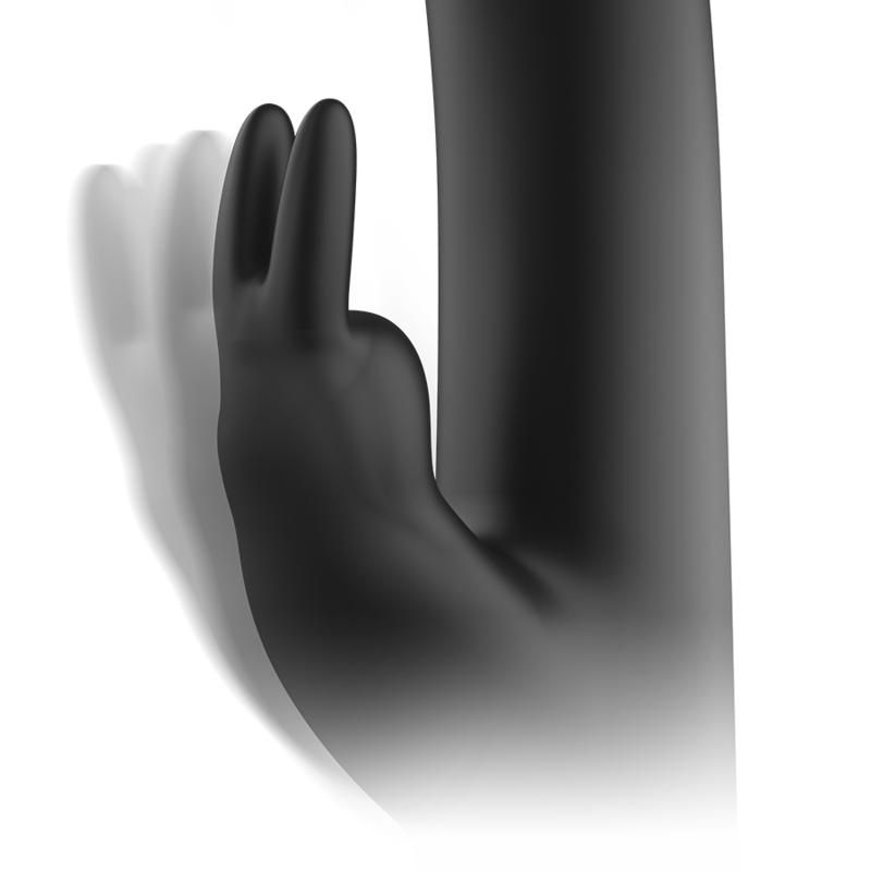 IBIZA - VIBRATORE CON RABBIT E ROTAZIONE IN SILICONE