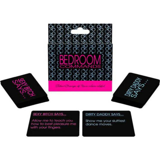 KHEPER GAMES - CARTE DA GIOCO BEDROOM COMMANDS /EN